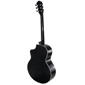 Guitarra Acústica de Madera de 40 Pulgadas, Diseño Nuevo de Fábrica, Color Negro Personalizado, Tecnología de Vanguardia - Product Image 6