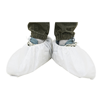 Penutup Sepatu Sekali Pakai dengan Masa Simpan 2 Tahun, Bahan Non-Woven, Tahan Air, Bernapas, Ukuran Satu untuk Semua, Kelas Medis dan Makanan Kelas I