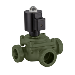 Válvula Solenoide de Diafragma Sanitaria COVNA de 1 Pulgada, 24VDC, Normalmente Cerrada, con Abrazadera Tri-Clamp, de Acero Inoxidable 316 de Grado Alimenticio para Agua - Product Image 5