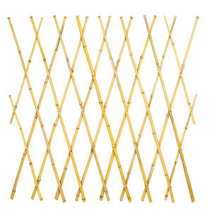 Panneau de clôture rétractable en bambou pour jardin extérieur, treillis pour plantes potagères et roses, facile à assembler, sur pieds. - Product Image 1