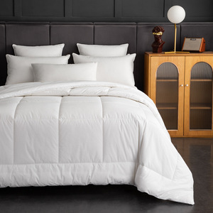 <span class=keywords><strong>Couette</strong></span> en fibres synthétiques douce, moelleuse, respirante, anti-plumes, personnalisable, toutes saisons, pour hôtel, dortoir, literie - Product Image 1