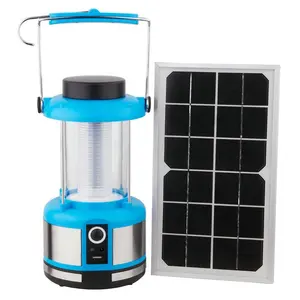 Promotional LED Hanging Camping Lantern Emergency Mobile Phone Charger Portable Solar Camping Lantern For Outdoor