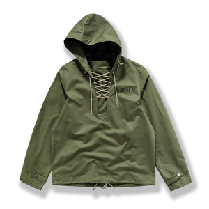 Sweat-shirt à capuche pour <span class=keywords><strong>homme</strong></span>, style rétro américain, inspiré de l'uniforme de pont de marine de la Seconde Guerre mondiale, coupe-vent, respirant, grande taille, inspiré de la marine américaine. - Product Image 1