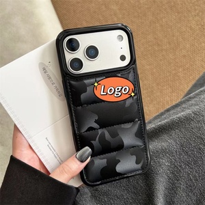 Coque de téléphone <span class=keywords><strong>portable</strong></span> de luxe en gros, nouveau design créatif, style North Face, pour iPhone 17 16 15, Housse de téléphone motif vêtements d'hiver 13 14 Pro Max - Product Image 6