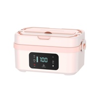Boîte à lunch chauffante alimentée par USB avec doublure amovible en acier inoxydable