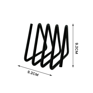 Metal Triangle Cutting Board Storage <b>Rack</b> Multi Slots Kitchen Pot Lid Dish <b>Plate</b> Organizer Drying Holder - Product Image 3