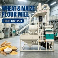 Machine à moudre le maïs 200-300 kg par heure pour les moulins locaux au Kenya