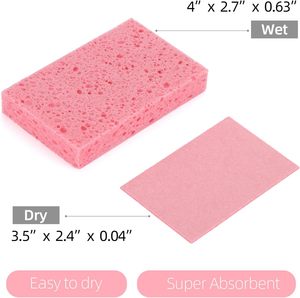 Esponja de Celulosa Biodegradable Ecológica Comprimida Inthetrend SJY-251016-34, Forma Espiral, Absorción de Agua del 750%-2000% - Product Image 3