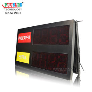 Station-service led extérieure led led panneau de prix led lecteur de publicité numérique led panneau de prix du <span class=keywords><strong>gaz</strong></span> - Product Image 6