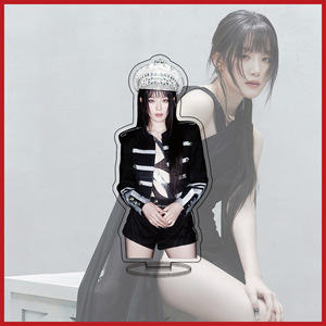 Album KPOP <span class=keywords><strong>GIDLE</strong></span> figurine de support Super Lady MiYeon Soyeon YUQI Minnie Shuhua acrylique modèle debout ornements de bureau cadeau pour fans - Product Image 5