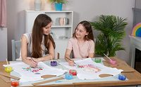 Forme de chemise en carton personnalisée Forme de chemise en carton pour jeunes Grands inserts en carton pour les t-shirts de vacances Artisanat! Peinture d'impression