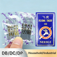 Aiguilles universelles pour machine à coudre en acier inoxydable, 6-50 pièces, pour Singer Brother Varmax, tailles HAX1 65/9 75/11 90/14 100/16 110/18