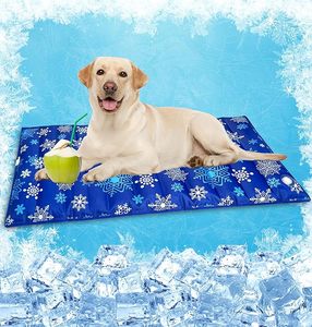 Wasserdichtes Kühl kissen für Hunde bett für den Sommer Leicht zu reinigende Gel-Kühl matte für Hunde und Katzen - Product Image 1