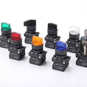 Xb5 Push Buttons <span class=keywords><strong>Selector</strong></span> chuyển ngắn xử lý 220V 3 vị trí 22 mét trắng LED ROTARY nhựa push button Thiết bị chuyển mạch với ánh sáng - Product Image 6