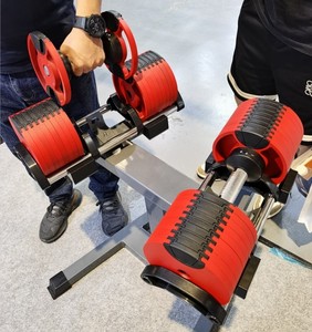 Ensemble d'haltères de <span class=keywords><strong>fitness</strong></span> pour hommes à poids réglable pour l'entraînement des bras équipement d'haltères en acier pour le dortoir domestique pour les débutants - Product Image 4