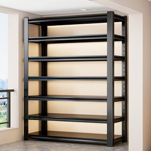 Étagère de rangement réglable en acier à 5 couches présentoir léger pour étagères de rangement d'entrepôt de cuisine domestique - Product Image 3