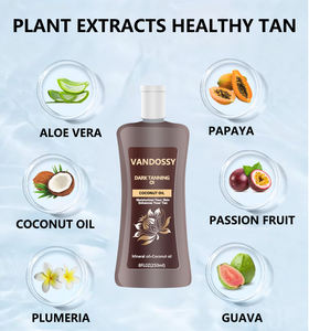 Aceite <span class=keywords><strong>de</strong></span> bronceado corporal <span class=keywords><strong>de</strong></span> coco personalizado <span class=keywords><strong>de</strong></span> 250ml, aceite <span class=keywords><strong>de</strong></span> bronceado hidratante Acelerador <span class=keywords><strong>de</strong></span> etiqueta privada OEM - Product Image 2