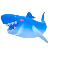 Requin gonflable géant réaliste – Étanche, durable, résistant au soleil, couleur intégrale, ventilateur intégré, taille personnalisée pour la publicité