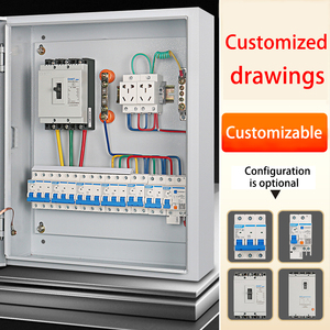 電源制御ボックスMCCB LE 4P 100Aスイッチ電源制御ボックスカスタマイズDELIXIコンプリートセット配電ボックスメインスイッチ - Product Image 2