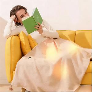 Manta Térmica USB PAIDES, Portátil, Inalámbrica, Tipo Poncho, Eléctrica, con Termostato Ajustable, para Hogar y Auto - Product Image 5