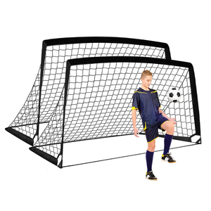 Buts de football pliables de haute qualité, filets pliables, mini buts légers, buts pliables pour l'entraînement en extérieur et en intérieur - Product Image 1