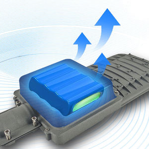 배터리 LED IP66 및 IP65 도로 및 정원용 알루미늄 바디의 일체형 태양광 가로등 ROHS 인증 - Product Image 2