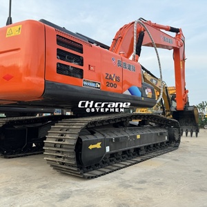 Excavatrice hydraulique Hitachi ZX200-6 d'occasion, 95% neuve, <span class=keywords><strong>20</strong></span> tonnes, matériel de terrassement du <span class=keywords><strong>Japon</strong></span>, ZX130W ZX240 ZX350 à vendre - Product Image 4