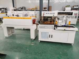 Máquina <span class=keywords><strong>de</strong></span> embalaje <span class=keywords><strong>de</strong></span> envoltura termorretráctil, máquina <span class=keywords><strong>de</strong></span> corte por calor automática <span class=keywords><strong>de</strong></span> barra tipo <span class=keywords><strong>L</strong></span>, sello <span class=keywords><strong>de</strong></span> película plástica - Product Image 3