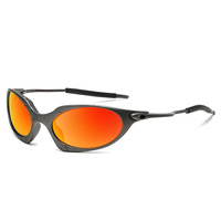 Gafas de Sol Unisex Modernas y Coloridas Estilo Y2K con Montura Metálica y Protección UV400