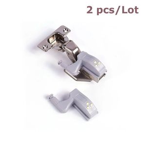 Capteur de porte intelligent sans fil à piles Mini <span class=keywords><strong>lampe</strong></span> d'armoire Charnière Lumière LED pour meubles - Product Image 2