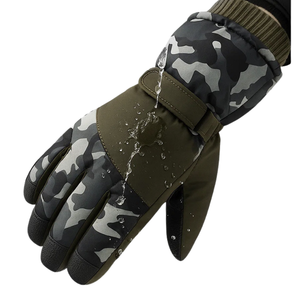 Guanti da Sci Invernali Unisex Traspiranti Impermeabili con Tecnologia Touch Screen, Fodera in Pile, Leggeri in Poliestere, Dita Intere per la Neve - Product Image 6