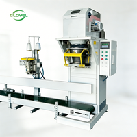 Machine d'emballage automatique électrique à commande PLC pour le remplissage et la fermeture de matériaux en flocons, ensacheuse de plastique pour les industries chimiques et alimentaires