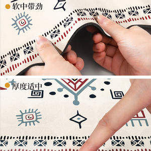 Alfombra de Baño Moderna Geométrica de Tierra de Diatomeas, Rectangular, Antideslizante, Absorbente de Agua, de Secado Rápido, para Baño - Product Image 5