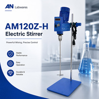 Agitateur de laboratoire à couple élevé AM120Z-H 52N.cm, agitateur électrique suspendu 20L pour le mélange de liquides chimiques