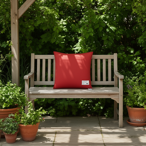Coussin de banc de jardin en tissu Oxford rouge, 59,1 x 19,7 x 2,8 pouces, résistant à l'eau, utilisable toute l'année - Product Image 2
