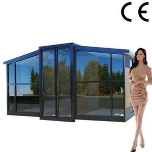 Casa pequeña barata de China, Oficina prefabricada, paquete plano, paquete plano fabricado, hogar con baño y cocina de - Product Image 4