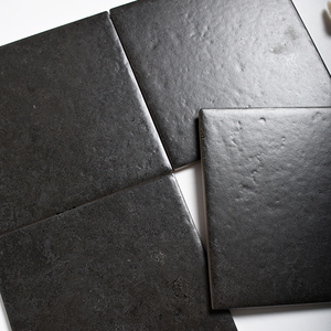 Carreaux <span class=keywords><strong>de</strong></span> pierre calcaire à carreaux noirs et blancs <span class=keywords><strong>de</strong></span> style rétro 200x200mm pour la cuisine, la <span class=keywords><strong>salle</strong></span> <span class=keywords><strong>de</strong></span> <span class=keywords><strong>bain</strong></span>, le balcon, revêtement <span class=keywords><strong>de</strong></span> <span class=keywords><strong>sol</strong></span> entièrement céramique antidérapant - Product Image 5