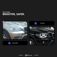 Phares de voiture pour BMW X5 E70 2007-2013, phares LED améliorés, nouveau projecteur laser, éclairage avant, double DRL, clignotants