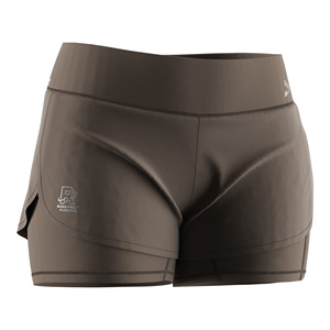 Shorts de course ajustables pour femmes, haute élasticité, double couche, ultralégers, pour CrossFit et course à tempo - Product Image 3