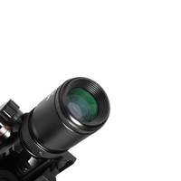Loupe de visée tactique longue portée rouge vert illumination télescopique réticule réflexe chasse à vue monoculaire 2.5x-10x