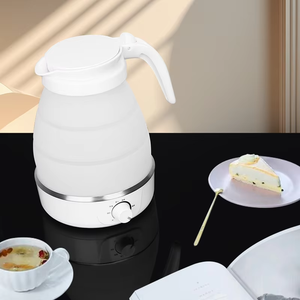 Hervidor Eléctrico Plegable <span class=keywords><strong>de</strong></span> Silicona <span class=keywords><strong>de</strong></span> 1.2L, Portátil, <span class=keywords><strong>de</strong></span> Viaje, con Apagado Automático, <span class=keywords><strong>de</strong></span> Grado Alimenticio, No Tóxico, Seguro para Bebés, Fácil <span class=keywords><strong>de</strong></span> Plegar - Product Image 5