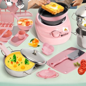 Juego de Cocina en Miniatura para Niñas, Juguetes de Fabricante, Juego de Cocina para Niñas, Regalo, Olla Antiadherente, Apta para Alimentos - Product Image 3