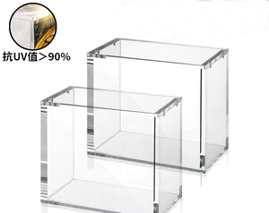 Estuche para Tarjetas de Acrílico Lucite Transparente con Imán N52, Protección UV Antidecoloración, Estuche Protector para Tarjetas con Tapa Magnética - Product Image 4