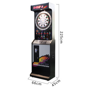 Macchina per Freccette Elettronica in Acciaio Inox con Sistema Android, Funzionamento a Monete, Gioco <span class=keywords><strong>Online</strong></span> per Centri Sportivi - Product Image 5