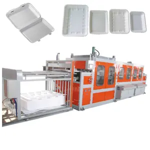 Machines de formage automatique sous vide de mousse PS pour emballage de boîtes alimentaires