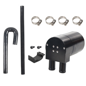 Xuzhong <b>Aluminum</b> Oil Can Breathable Exhaust Recovery <b>Container</b> For Bmw N54 2006-2010 Black - Product Image 5