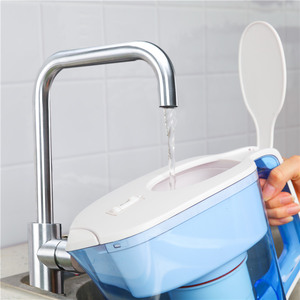 Pichet de purification d'eau avec <span class=keywords><strong>filtre</strong></span>, sans BPA, Design tendance, vente en gros, à usage en cuisine, prix usine - Product Image 4