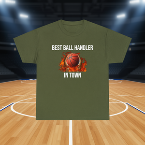 Camiseta de baloncesto con la mejor técnica de manejo de la pelota de la ciudad, regalo divertido con meme - Product Image 3