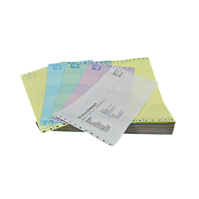 Hot Selling BAIXIN Brand Continuous Carbonless Computer Paper A4 Ream 95 X 11 Inch 2 Ply Virgin Wood Pulp Office Printing NCR
