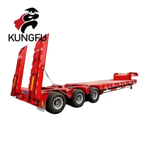 Высококачественные низкорамные прицепы для перевозки более высоких грузов низкий полуприцеп для тяжелых перевозок
